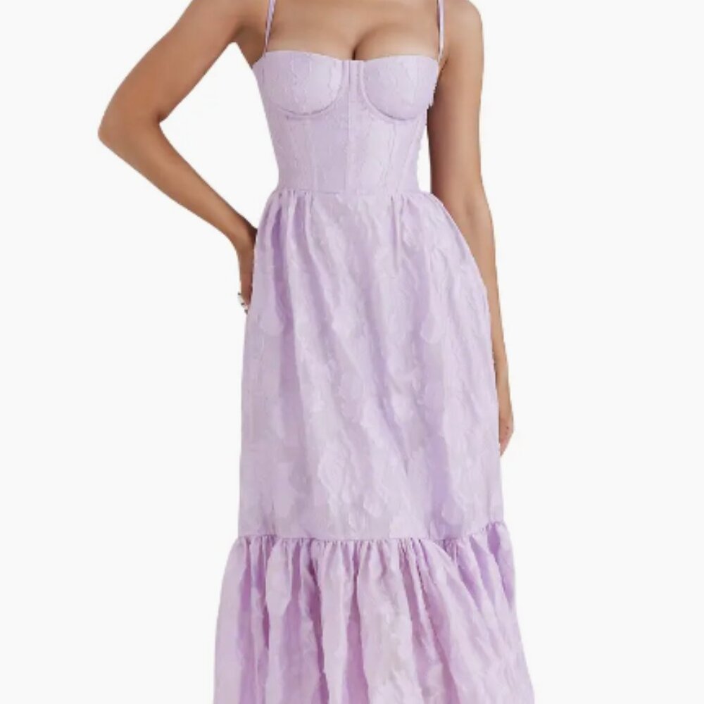 House of CB Mira Corset Midi Dress L+